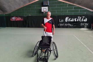 Olivier Mabillard, organisateur de l’Open de Sion en fauteuil roulant et directeur du Centre sportif des îles de Sion